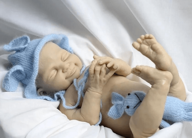 Bébé reborn silicone "Léo"